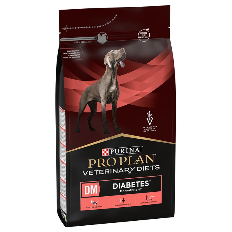 Zooplus PURINA PRO PLAN Veterinary Diets DM Diabetes Crocchette per cane Pezzi Unici